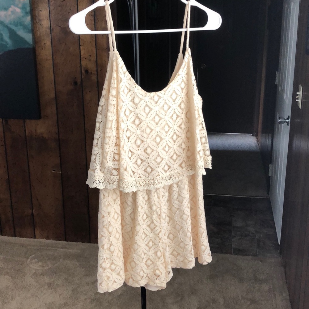 Lace romper
